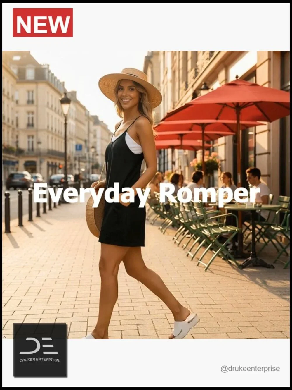 Cotton Spandex Romper Jumpsuit Summer Casual Shorts Overalls with Pockets